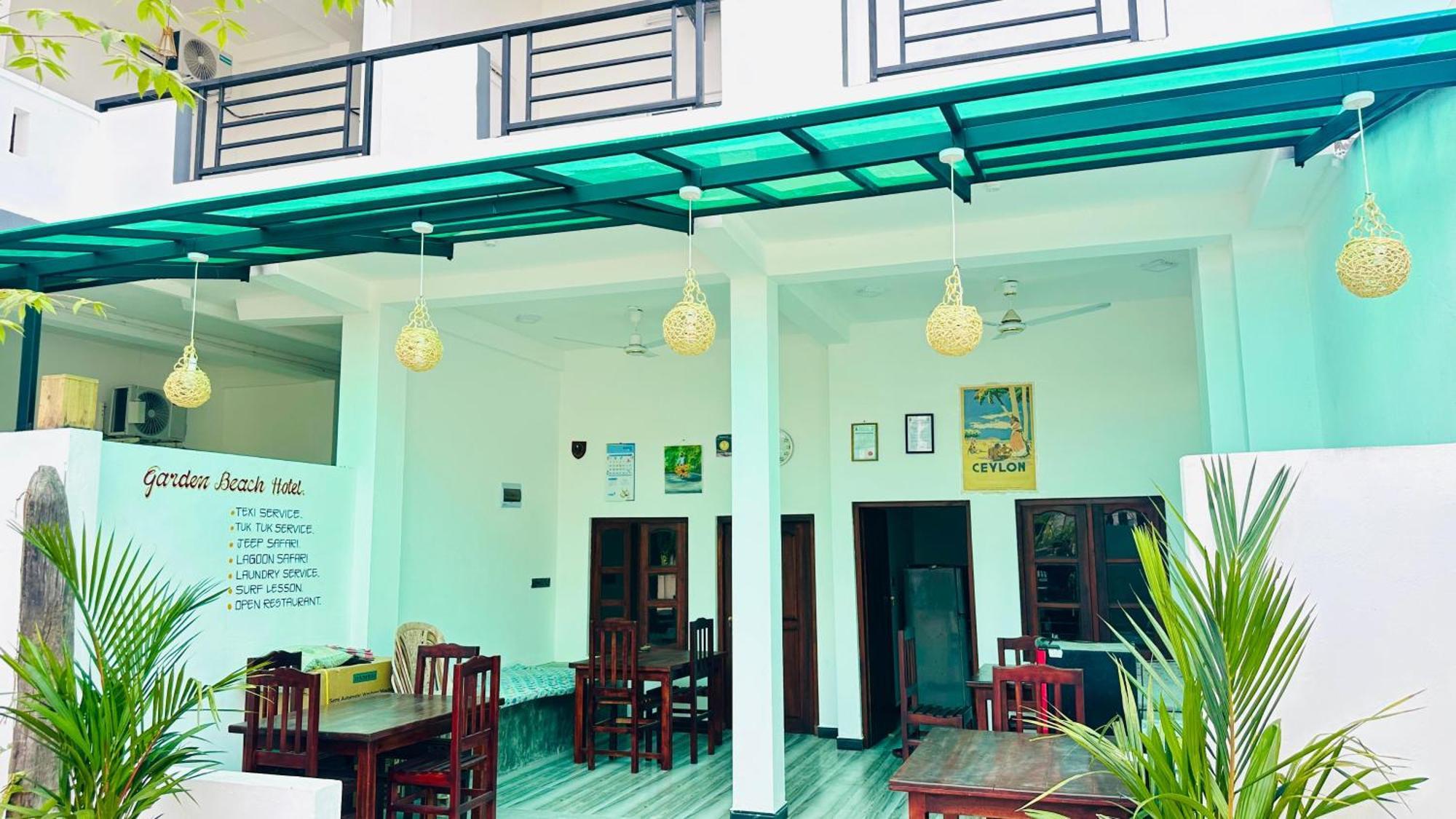 Garden Beach Hotel Arugam Bay Exterior foto